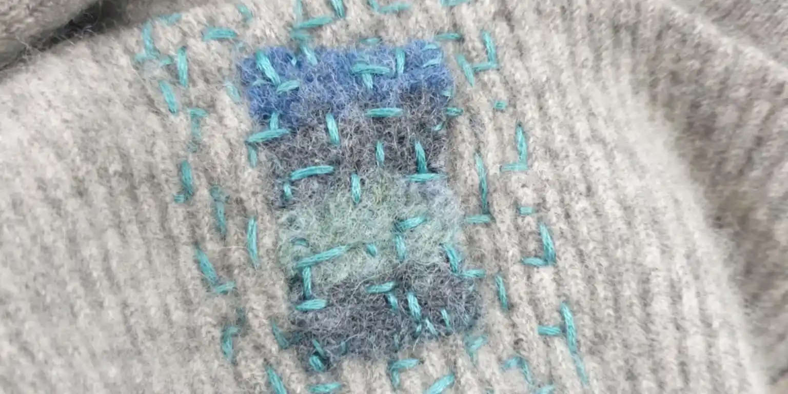 Visible mending workshop 31/7