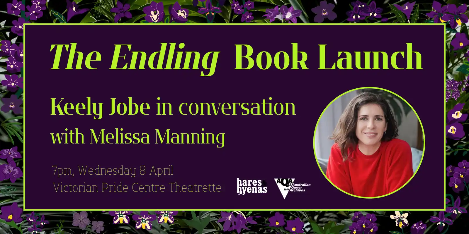 Keely Jobe in conversation with Melissa Manning