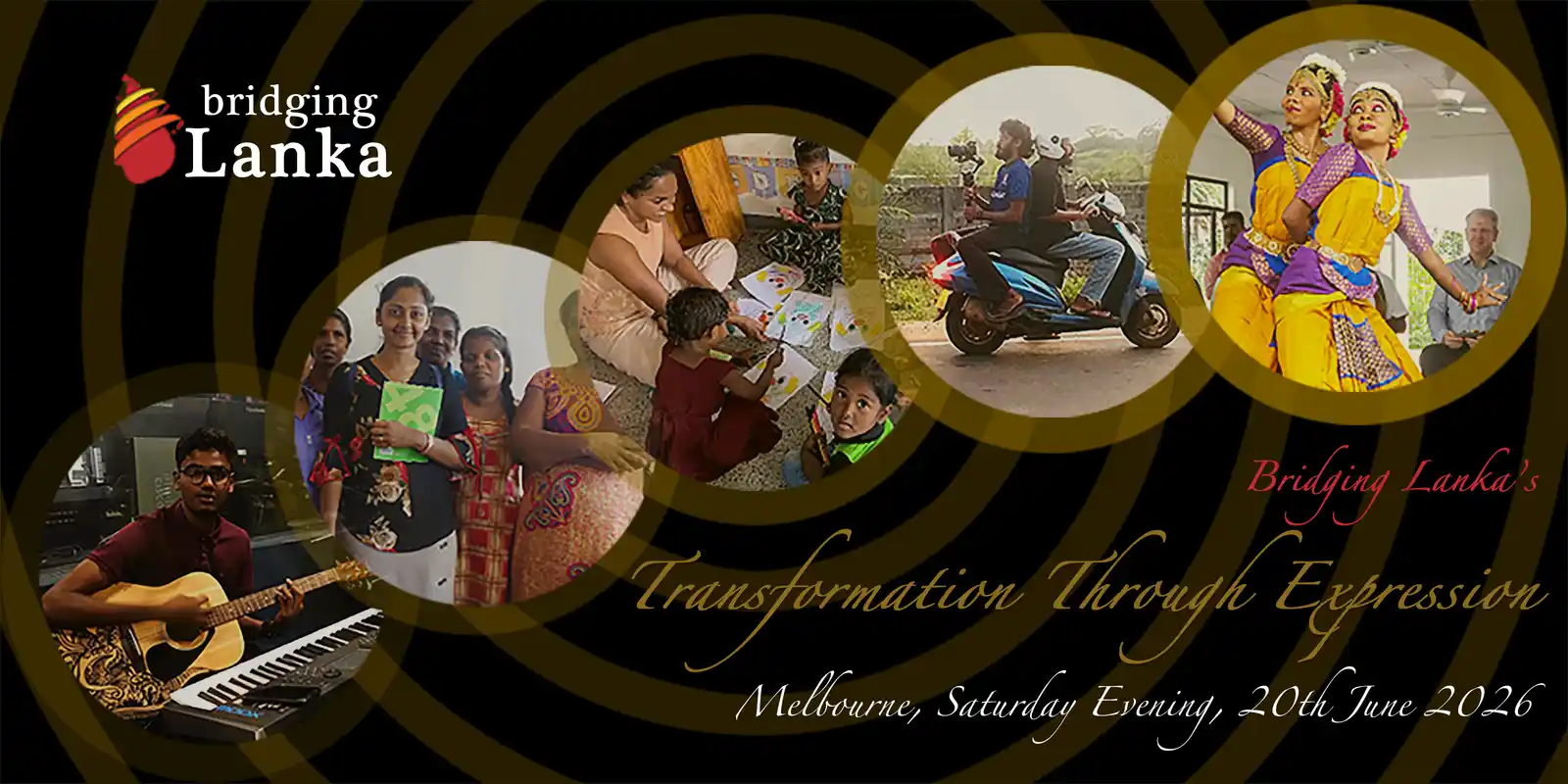 Bridging Lanka presents, 'Transformation Through Expression 2026' - MELBOURNE