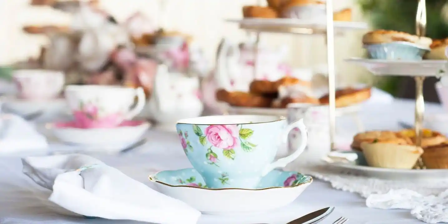High Tea and Vintage Teacup flowers