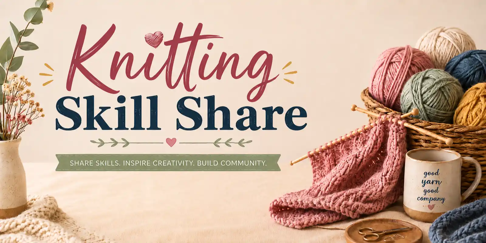 POW Skill Share - Knitting with Marg - Wednesday 26 August