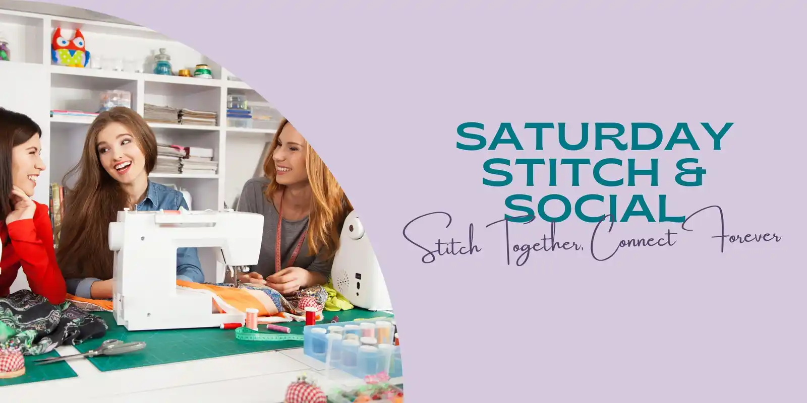 Saturday Stitch and Social - August