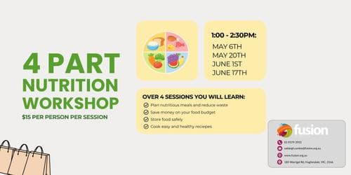 4 Part Nutrition Workshop