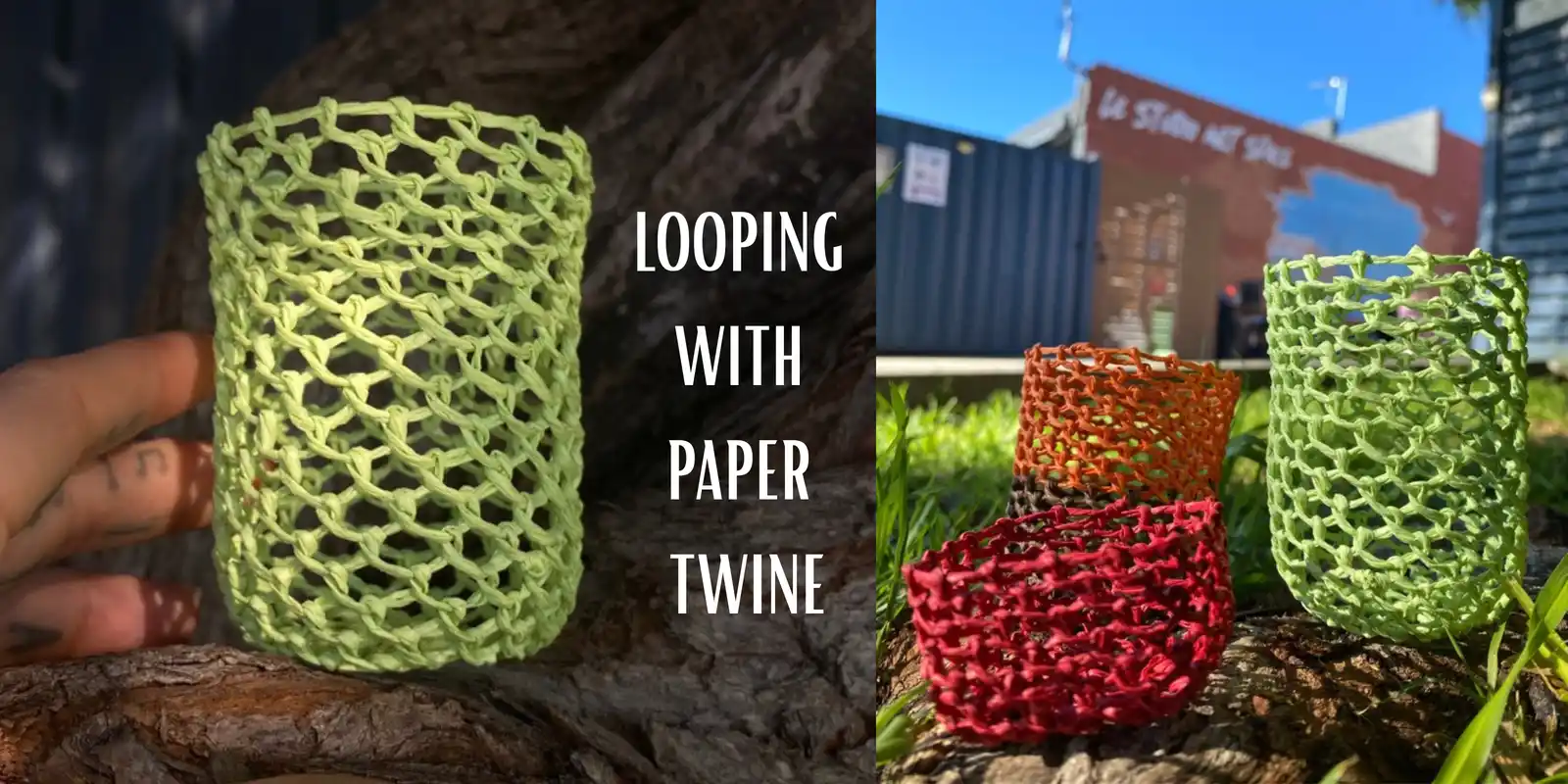 Looping with Paper Twine