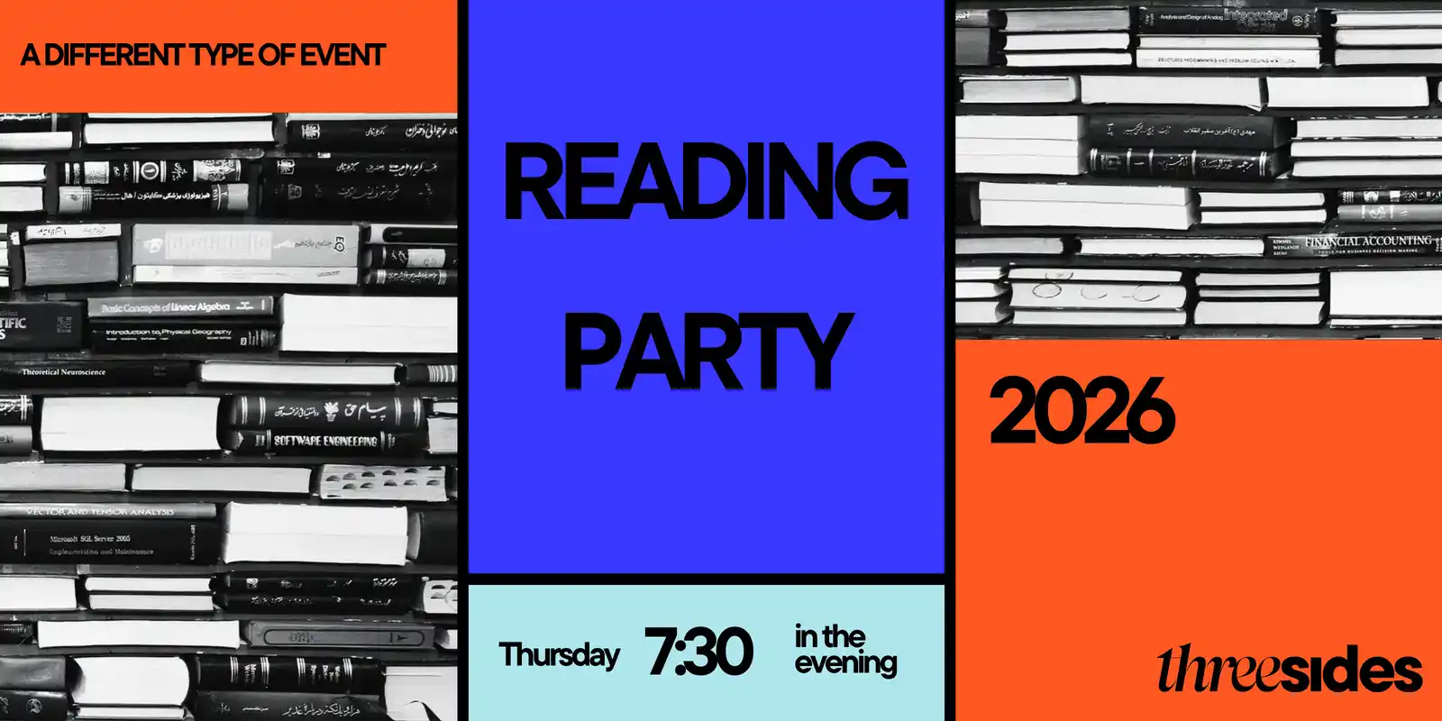 Three Sides to Your Story, Reading Party - September
