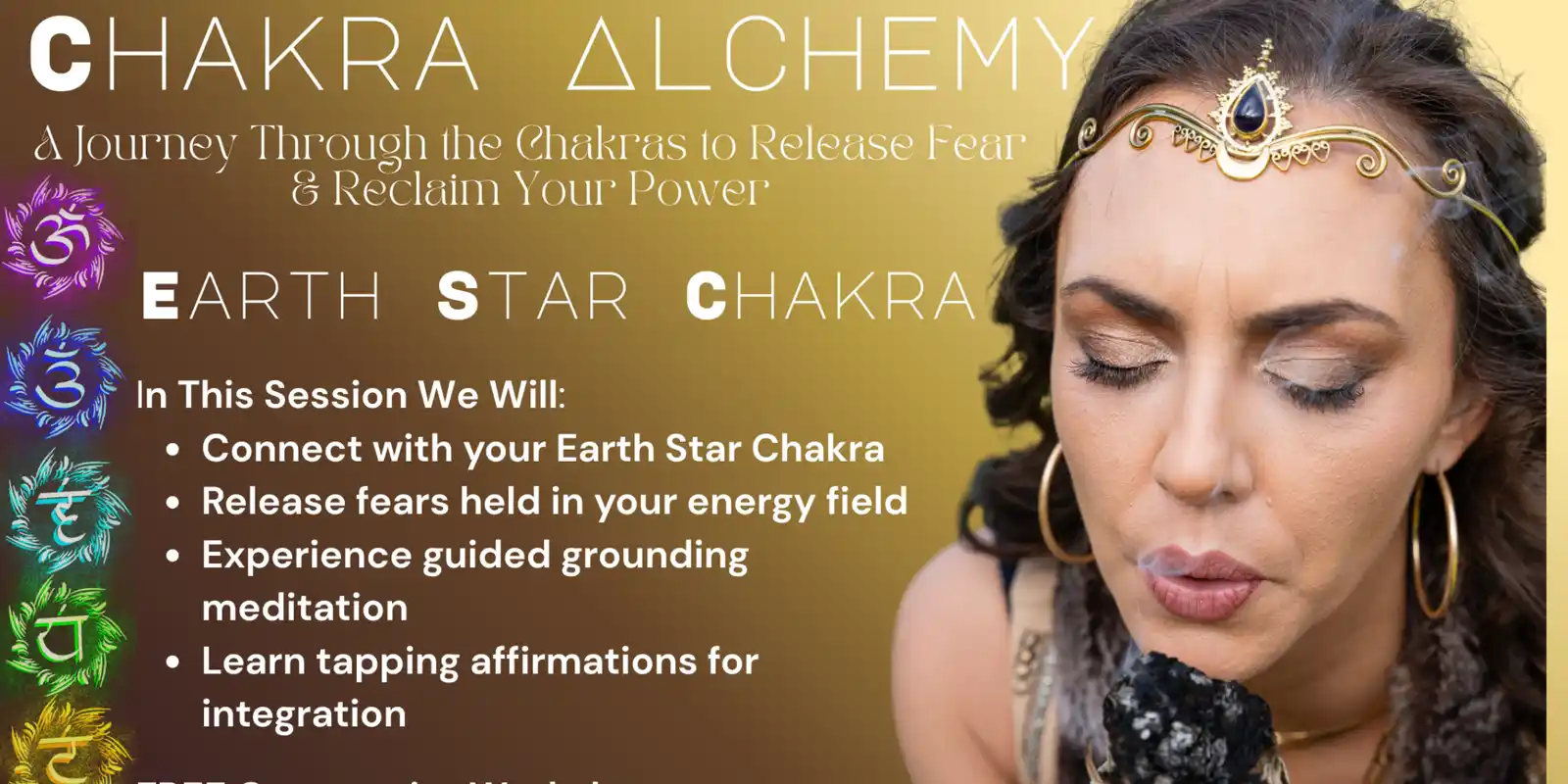 Free Event: Chakra Alchemy Series: Earth Star Chakra Hosted by Kat George
