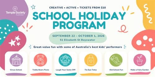 September School Holiday Program 2026