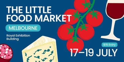 The Little Food Market Melbourne July 2026