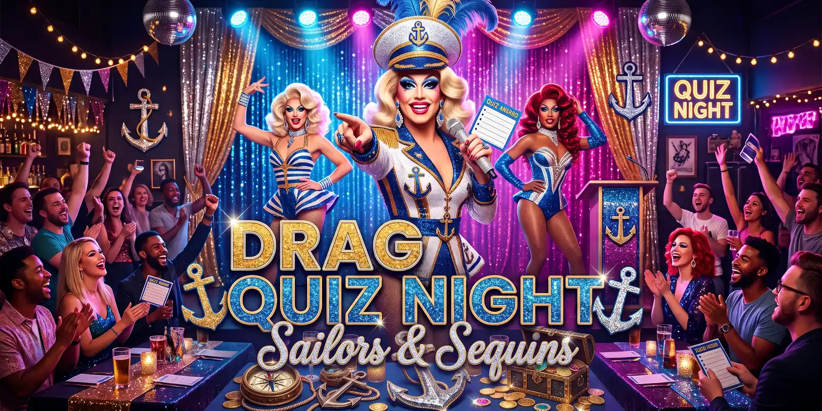 Sailors and Sequins - Williamstown Little Theatre Drag Queen Trivia