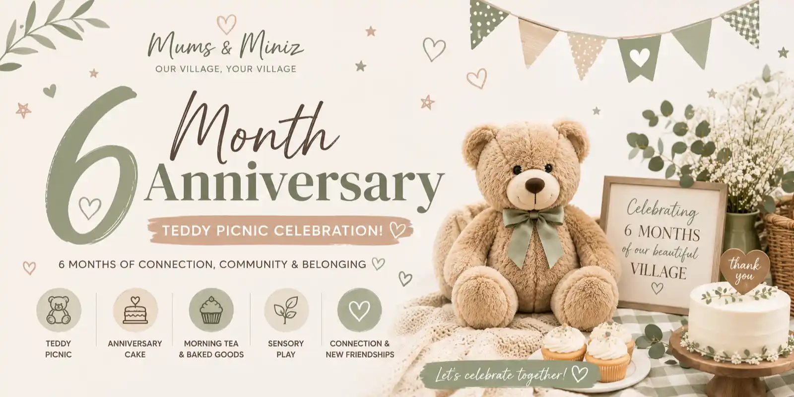 Mums & Miniz 6 Month Celebration!