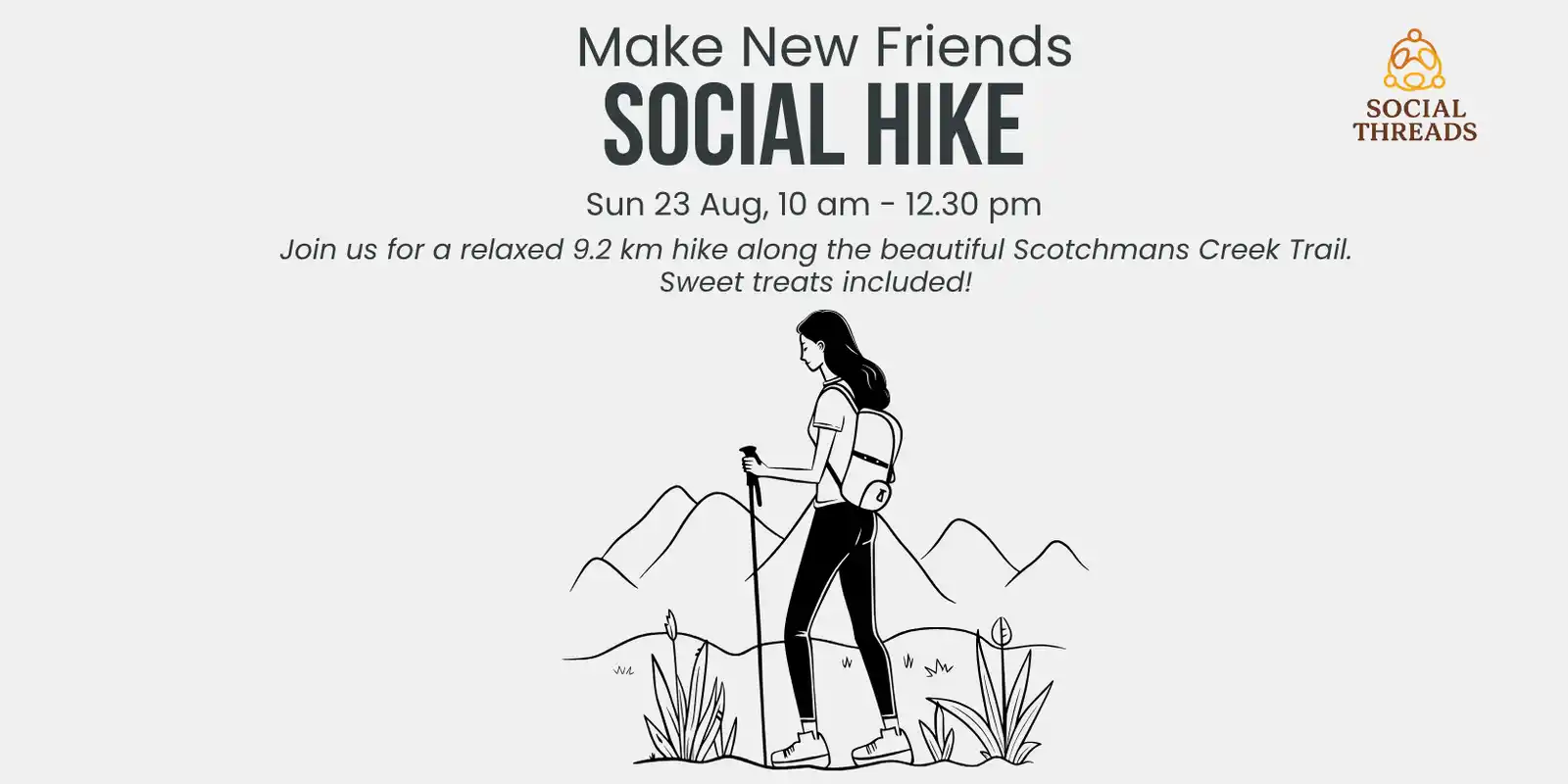 Make New Friends Social Hike