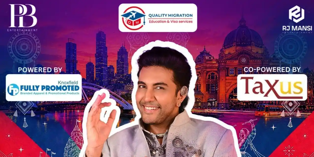 Parth Oza Garba in Melbourne