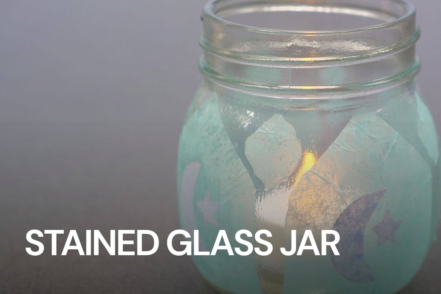 Islamic Stained Glass Jar Creations
