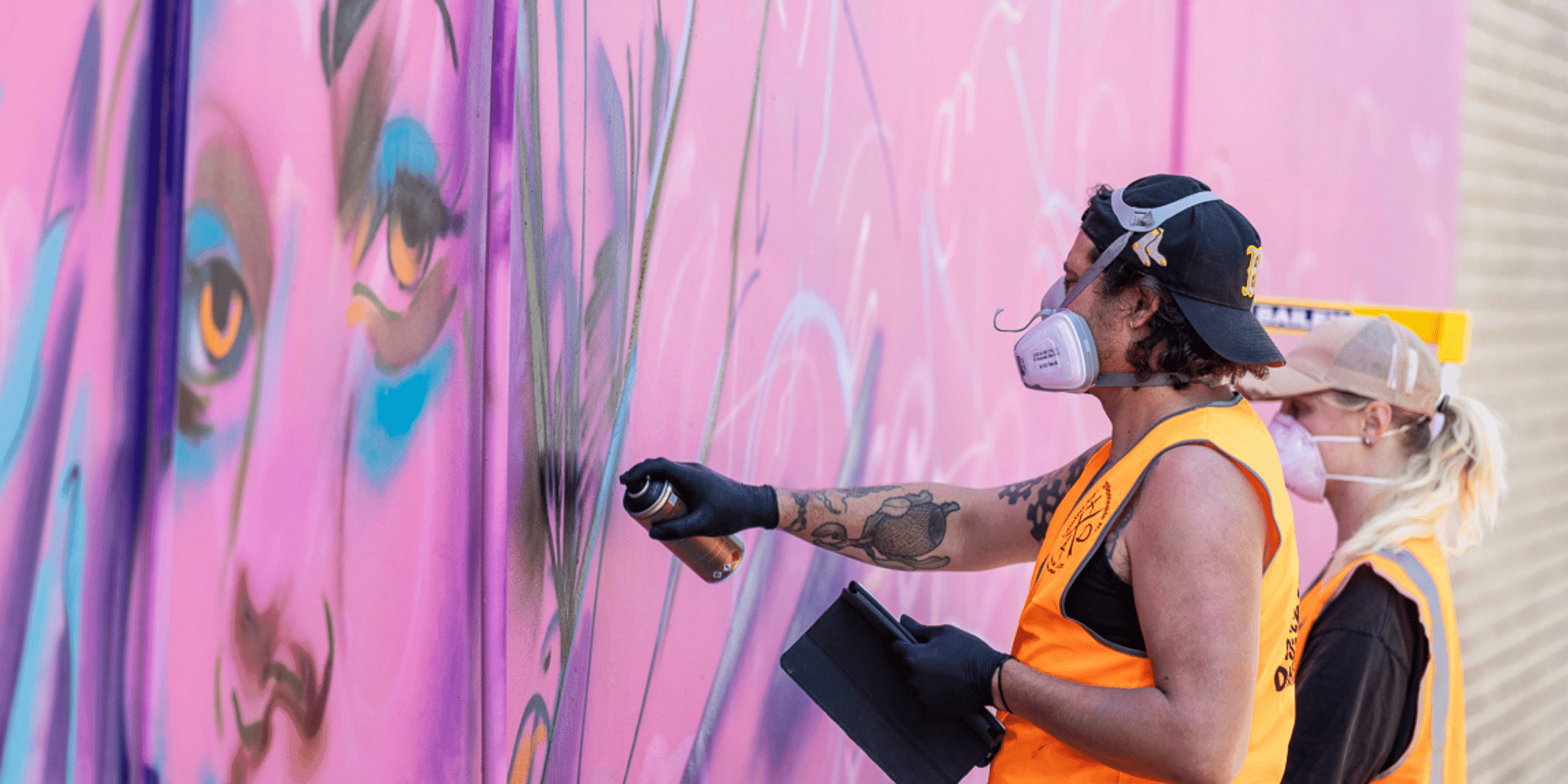 Artist workshop: Creating street art with Kuran James