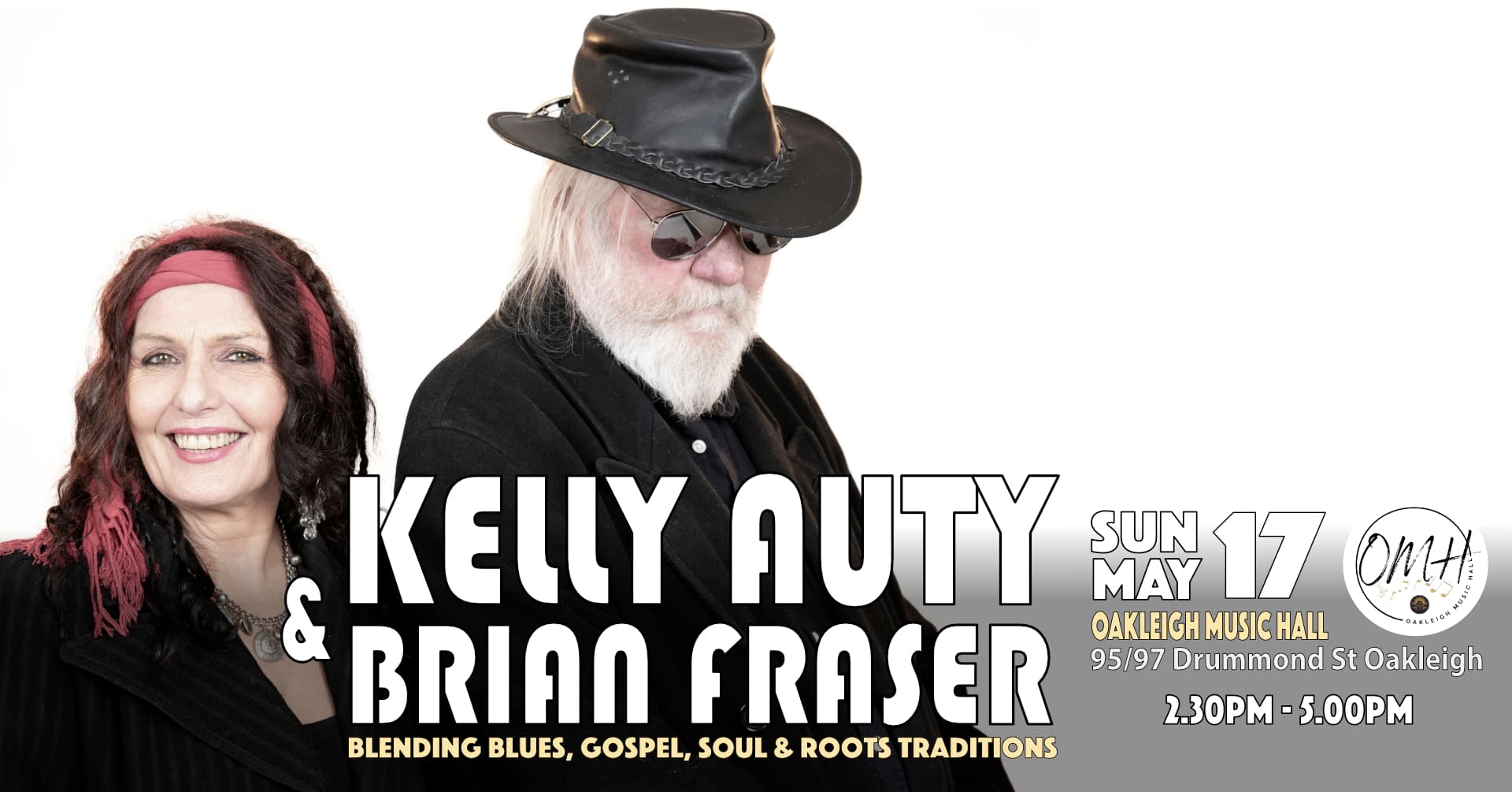 KELLY AUTY & BRIAN FRASER – SUNDAY MAY 17