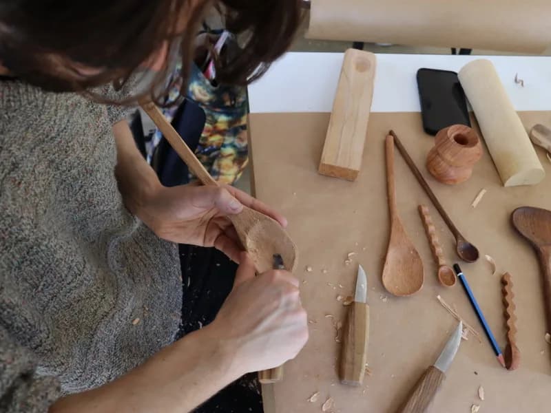Wood Spoon Carving