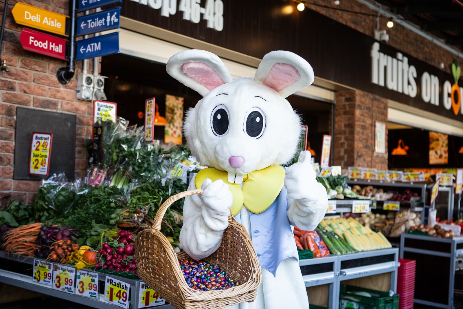 The Easter Bunny is hopping to the Market!