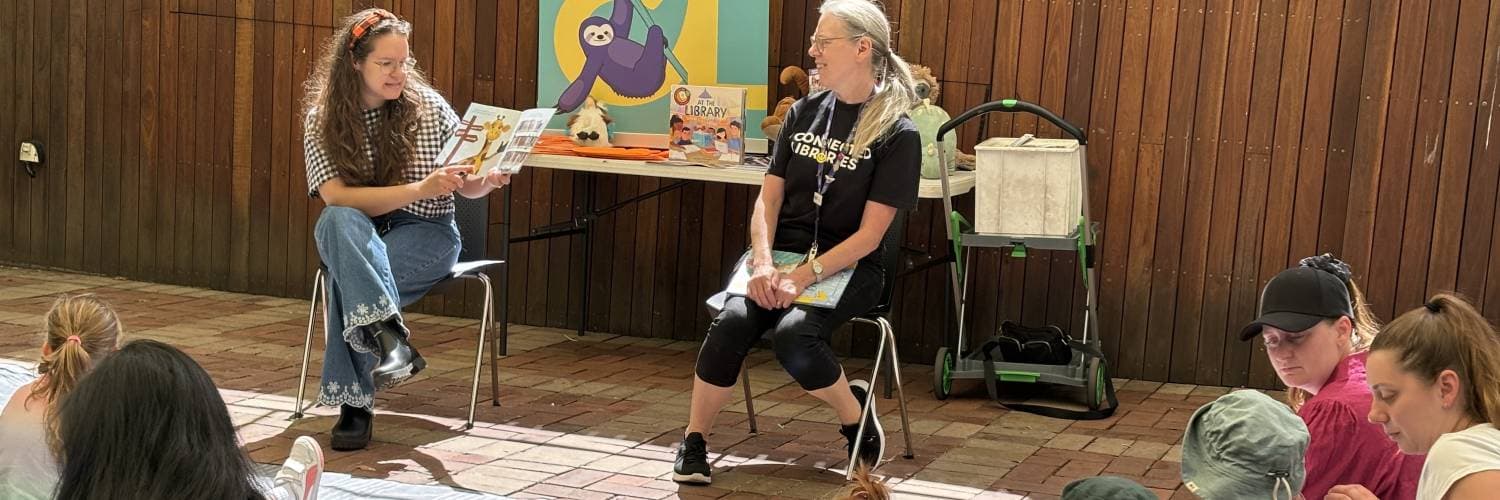 Storytime in the Park at Wilson Botanic