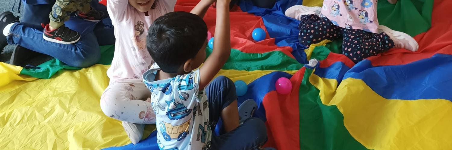 Parachute Play: Toddler Time