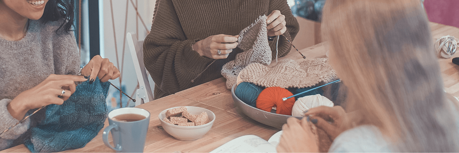 Yarn craft social group