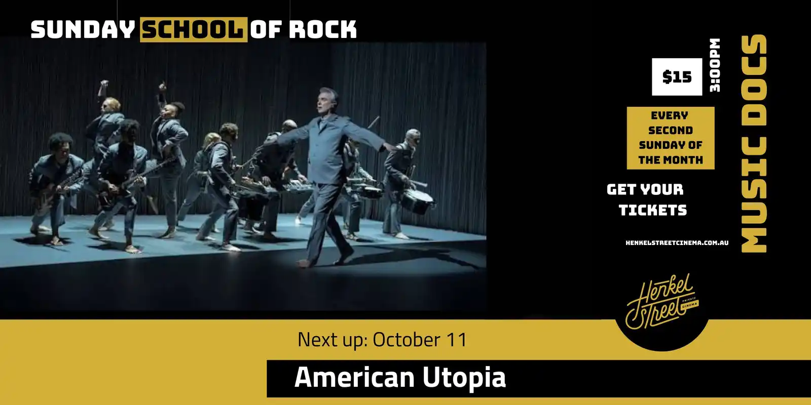 Sunday School of Rock Presents "American Utopia"
