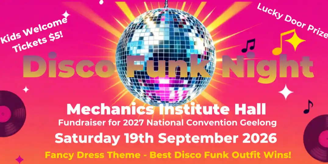 AA Disco Funk Fundraiser
