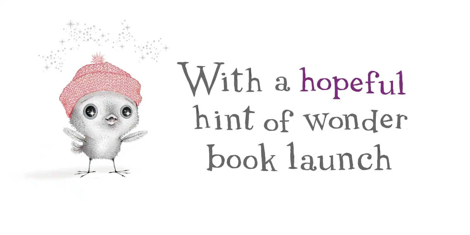 With a Hopeful Hint of Wonder - Book launch