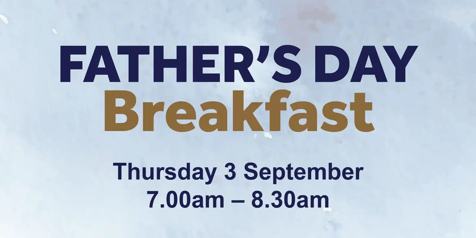 Father's Day Breakfast 2026