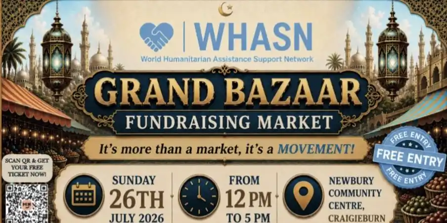 The WHASN Grand Bazaar Community Market Fundraiser Festival