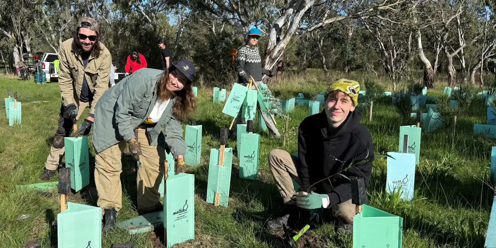 Wollert Community Planting with DCMC and Urban Guerrillas