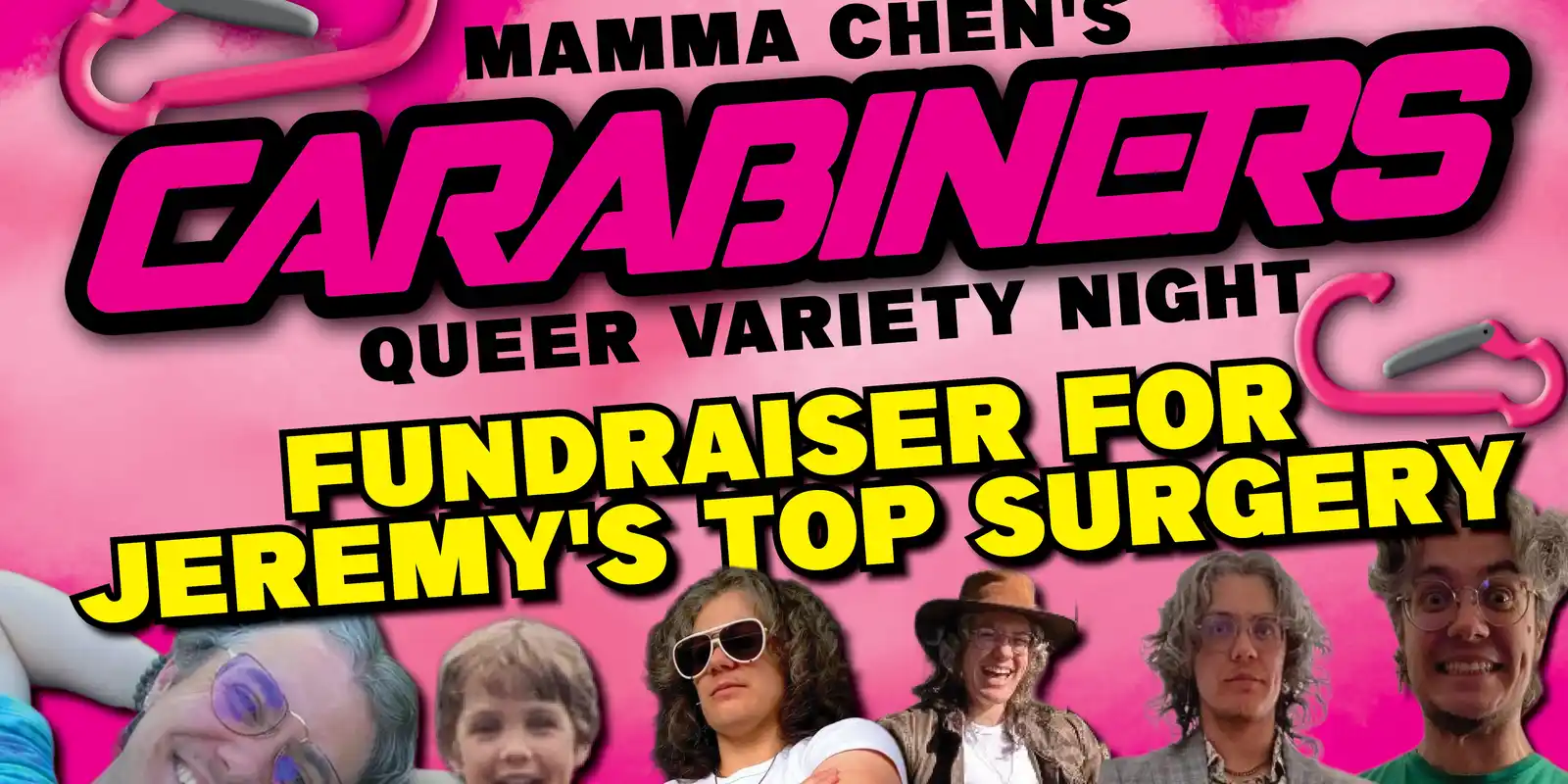 CARABINERS | Fundraiser for Jeremy's Top Surgery