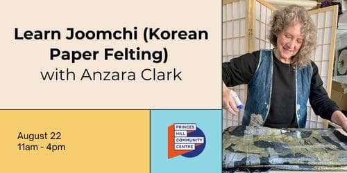 Learn Joomchi (Korean Paper Felting) with Anzara Clark