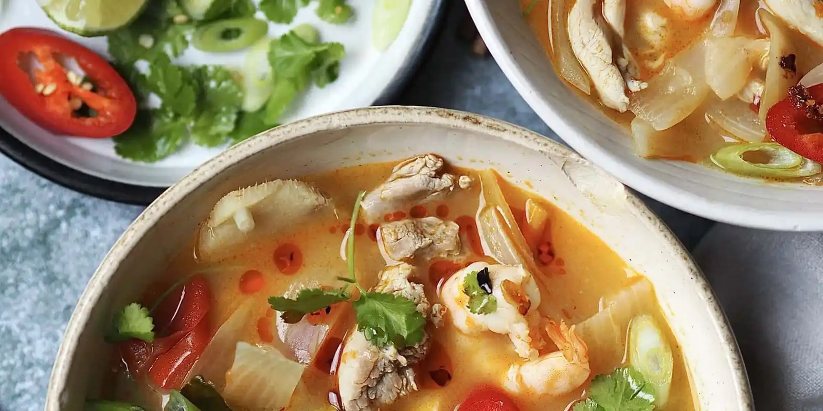 Taste of Thai: Authentic Thai Soup Duo โ Tom Yum & Tom Kha