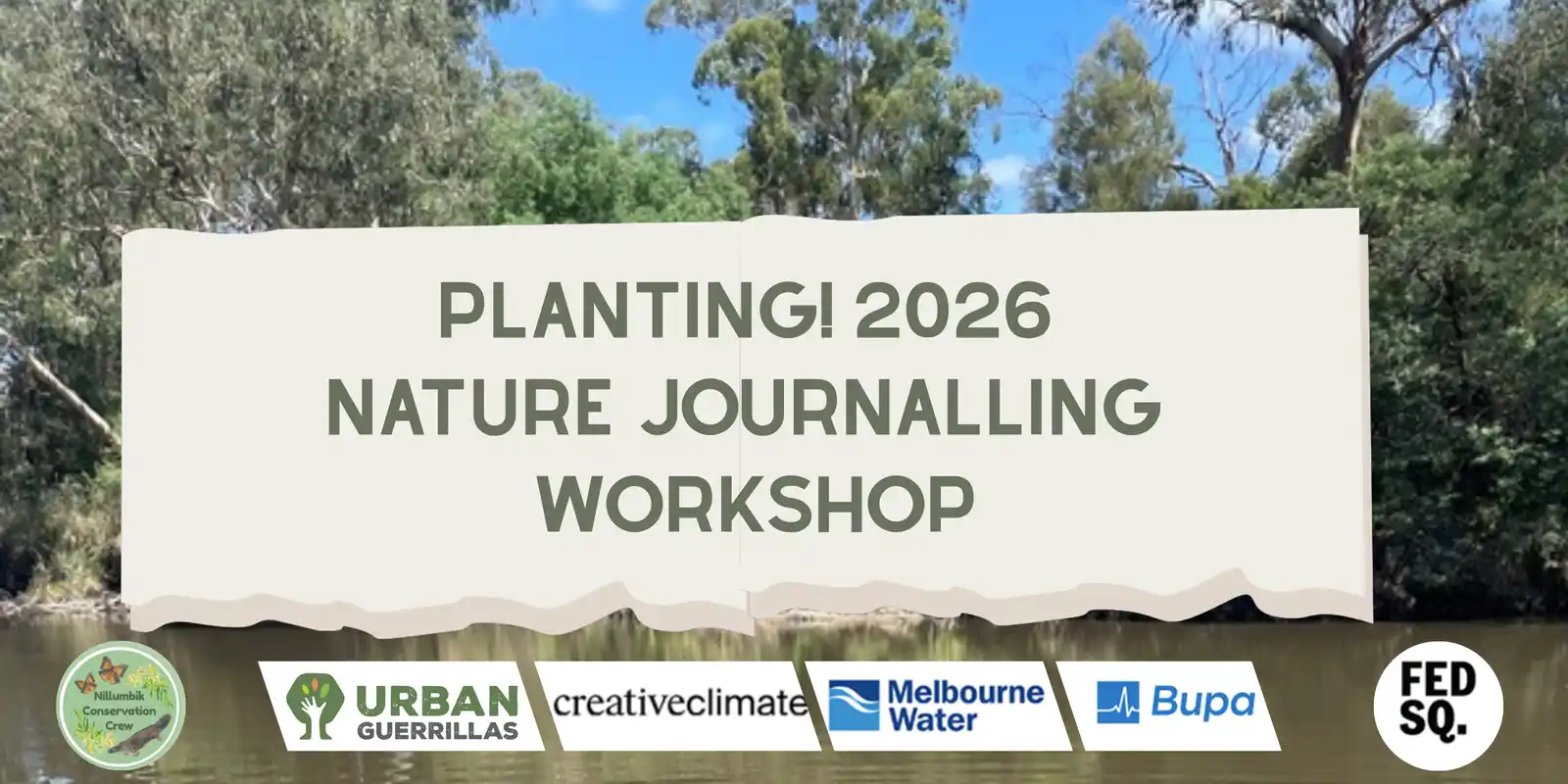 Planting! Nature Journal Workshop