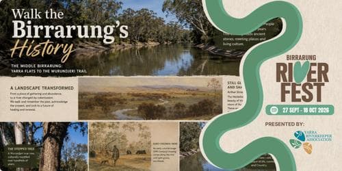 Colonisation of Birrarung in Suburban Naarm