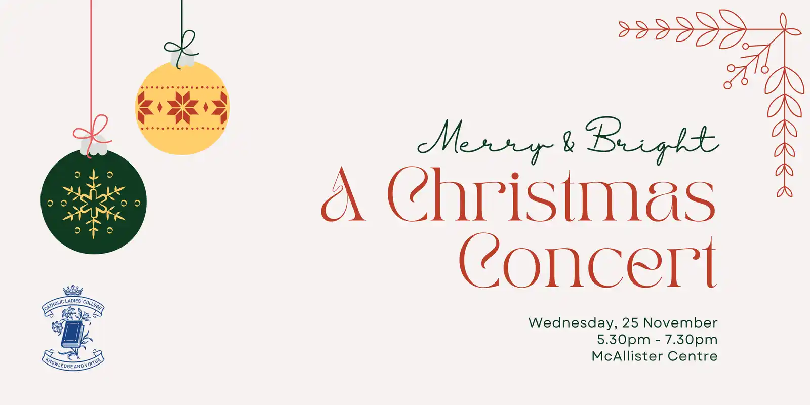 Merry & Bright: A Christmas Concert