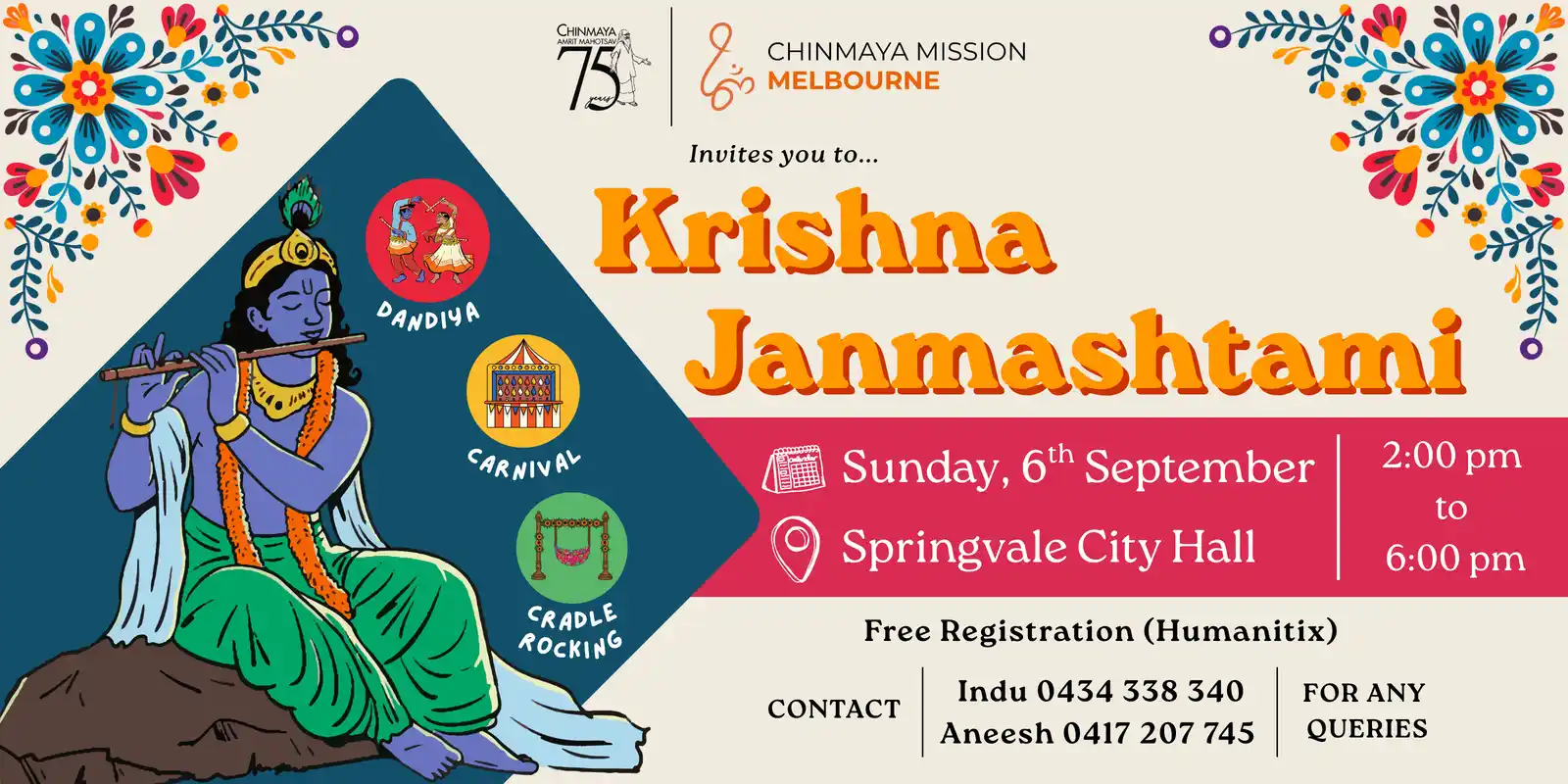 Krishna Janmashtami 2026 (Free Family Event)