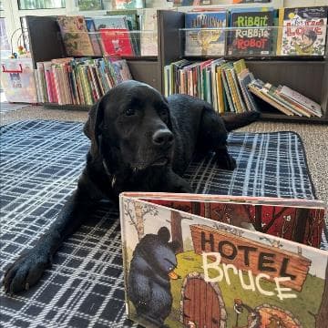 Reading Dogs with Bruce
