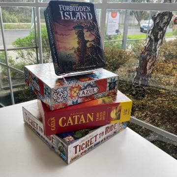 Get on Board @ the Library