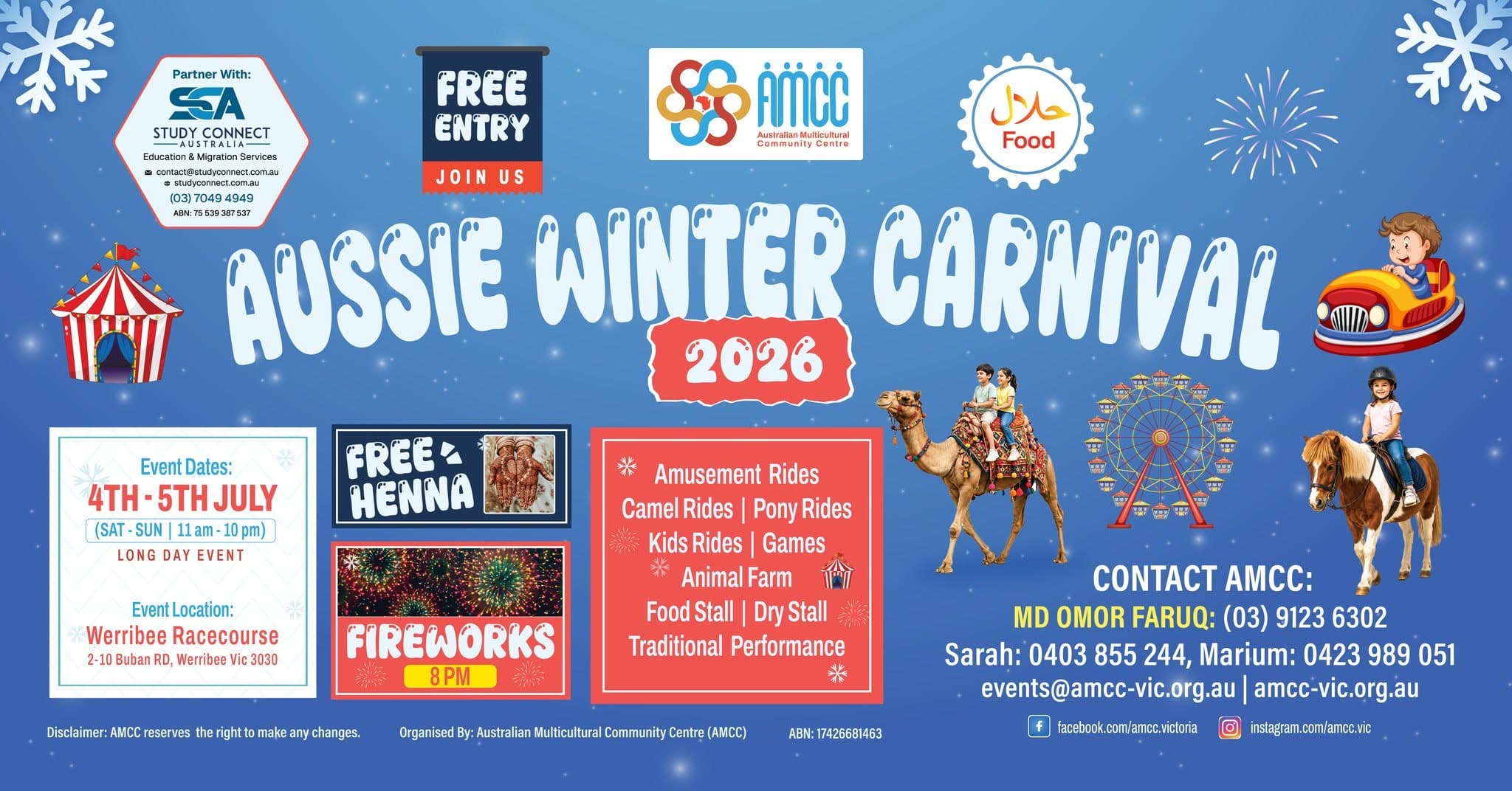 Aussie Winter Carnival 2026