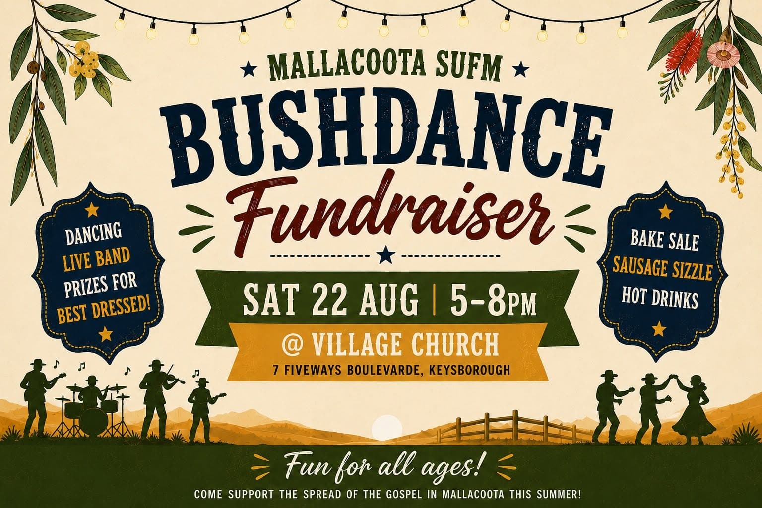 Mallacoota SUFM Bushdance Fundraiser 2026