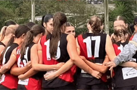 Girls Footy Celebration Day