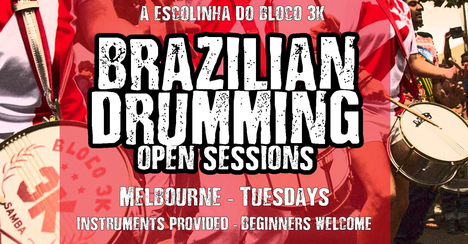 Brazilian Drumming Open Sessions - Melbourne