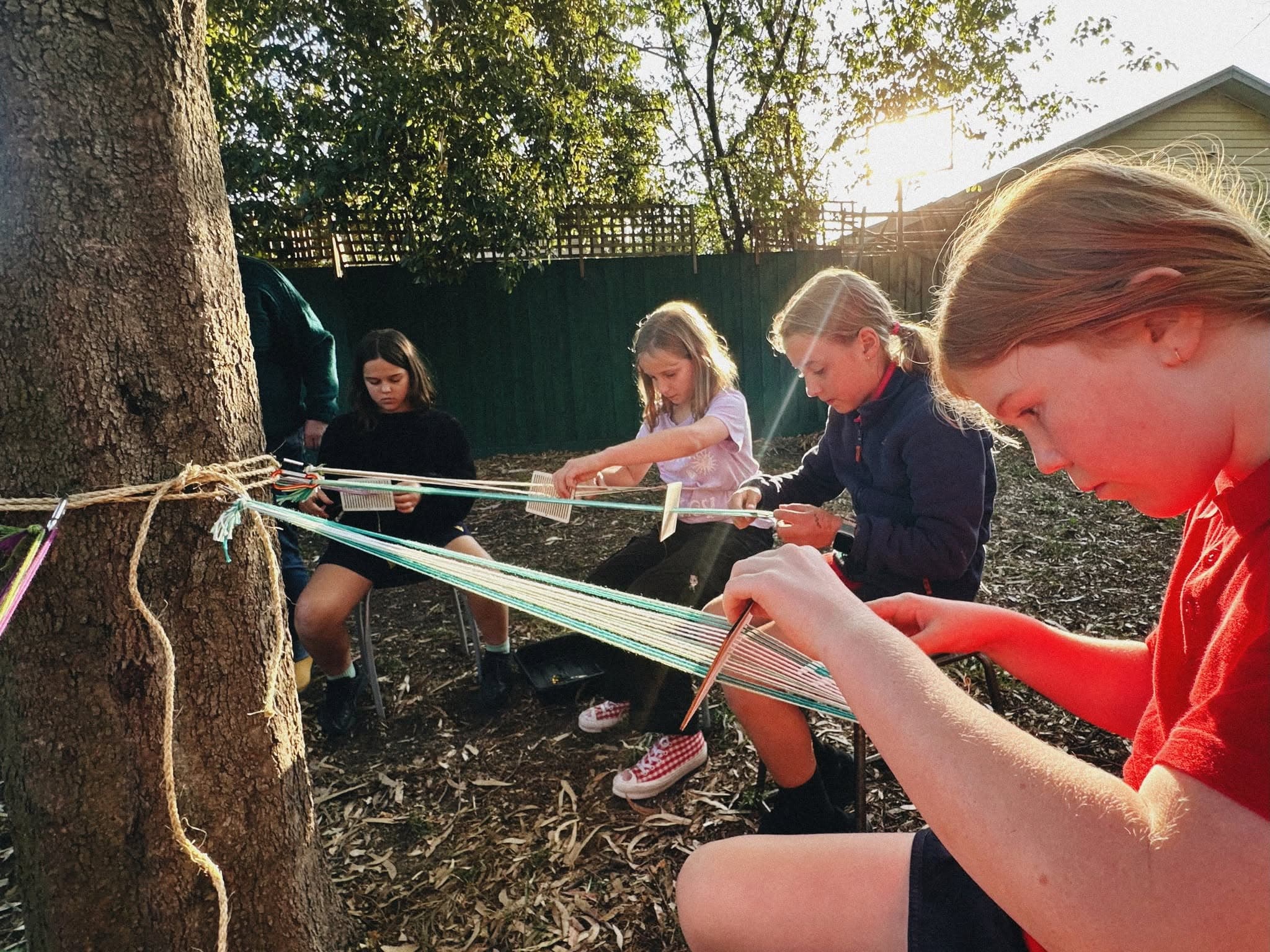 Weaving for Kids - School Holiday Workshop - Weave Your Own Bracelet