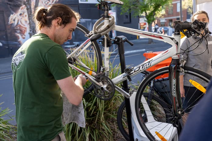 Pop-Up Bike Repair