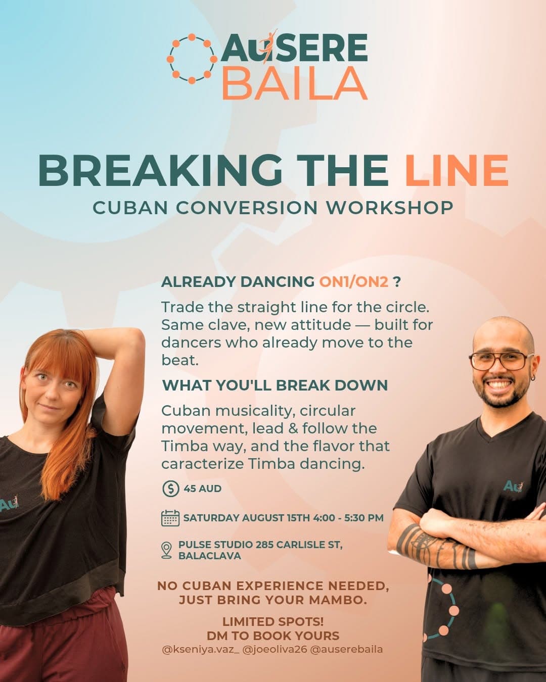 Breaking The Line- Cuban Conversion Workshop
