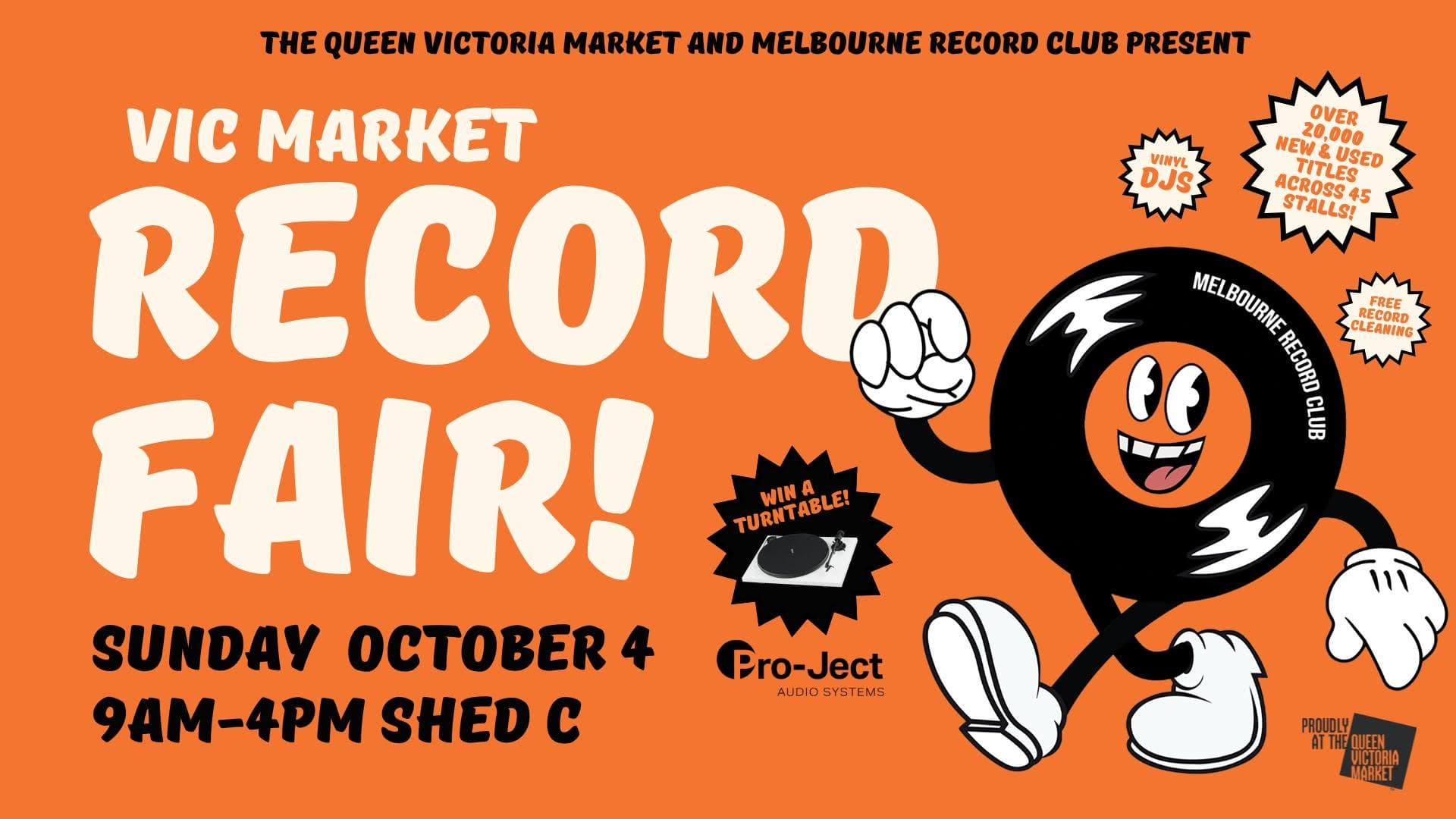Vic Market Record Fair!
