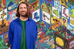 Colouring a David Booth Artwork!