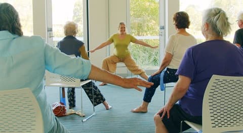 Get Active – Chair Yoga