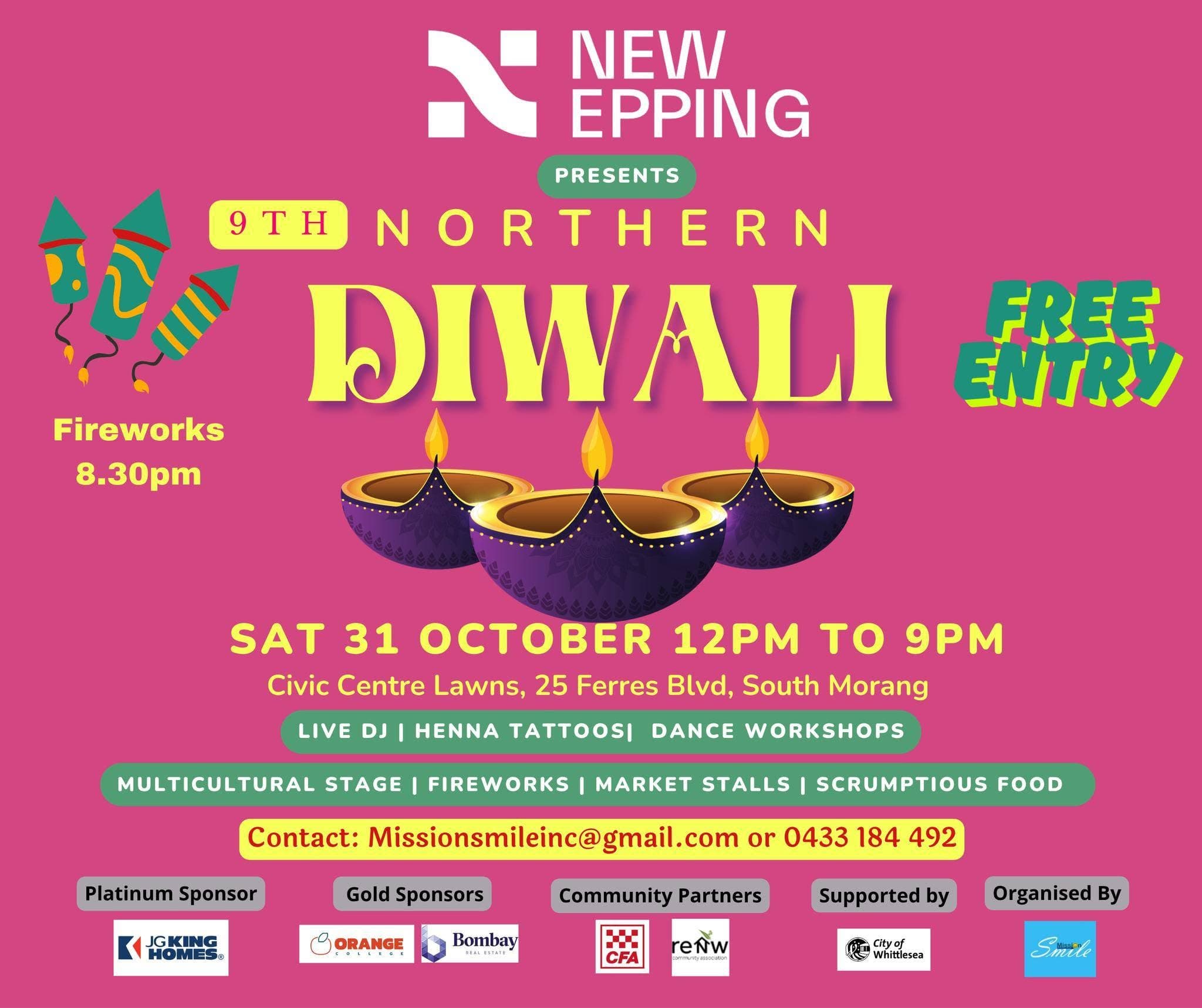 New Epping presents Northern Diwali 2026 (9th Year)